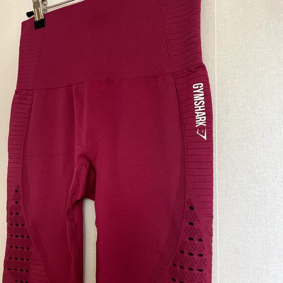 Gymshark Energy Compression Pants High Waist Sm Logo - Picture 1 of 7